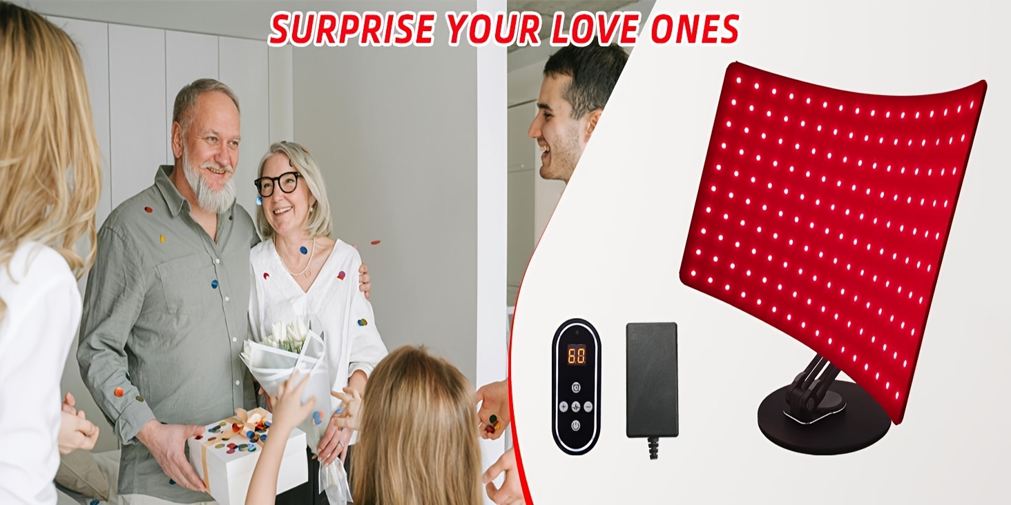 Wellness with Body Red Light Therapy Lamp