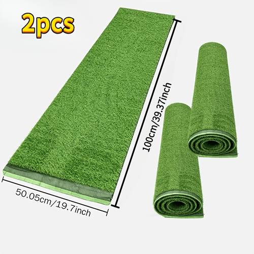 2 rolls realistic artificial grass suitable for outdoor use uv resistant low maintenance plastic turf with all weather lawn for garden patio balcony playground suitable for parties graduations year round decor