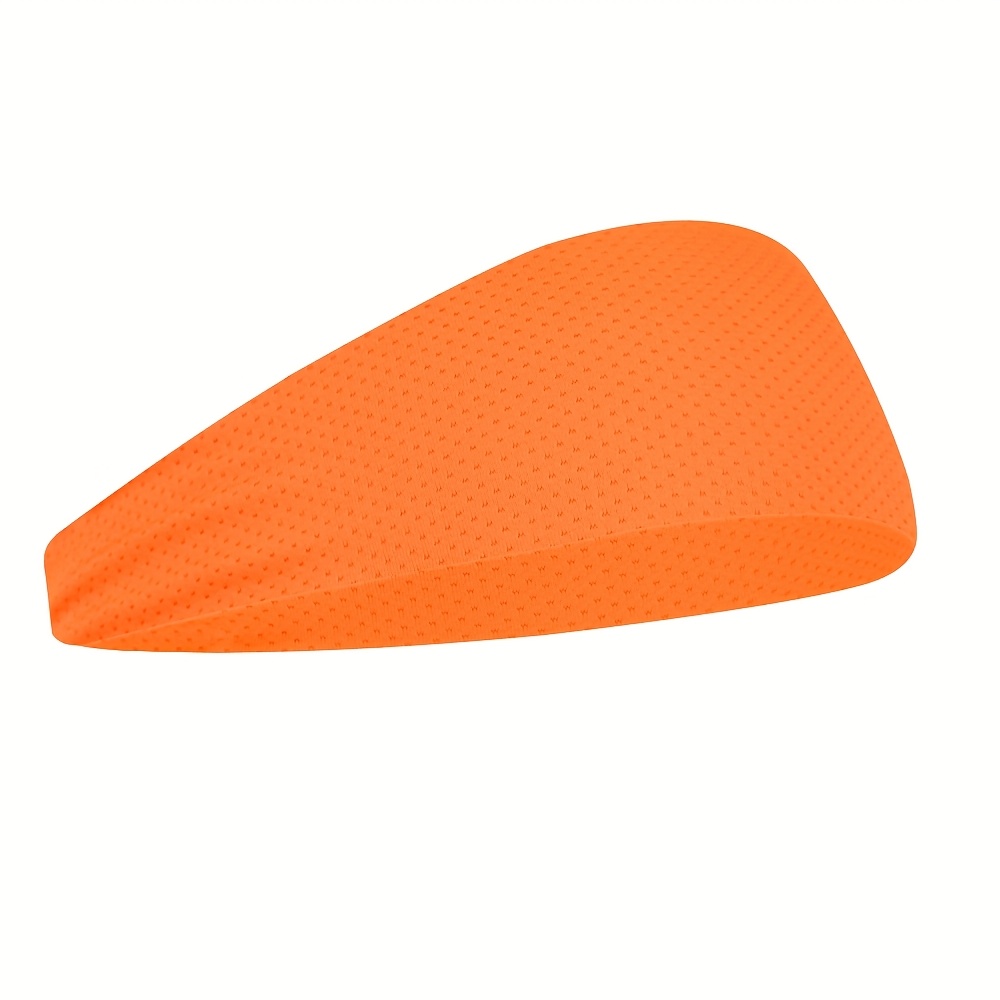 TEMU 1pc New Solid Headband, Ted Sweat-absorbent Headband, Solid Color Wide-band Headwear For Face Washing And Yoga, Hair Accessory