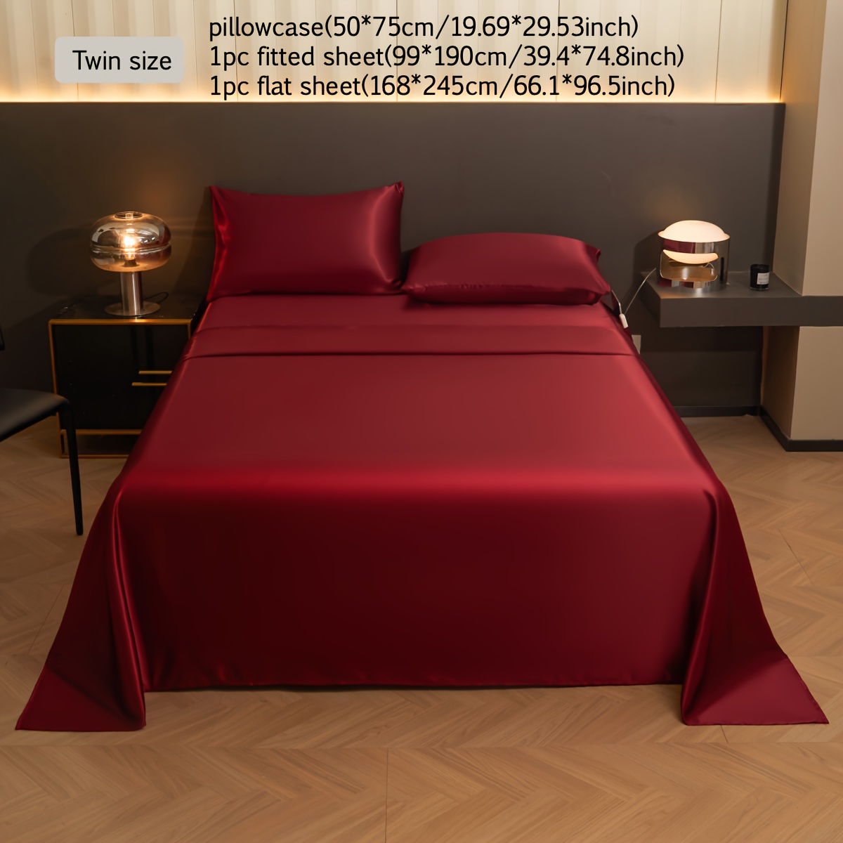 BELADOR Bettwäsche-Set Aus Mikrofaser – 4-teilig Für Doppelbett, Doppelt Gebürstet, Super Weich, 40 Cm Tiefe Taschen