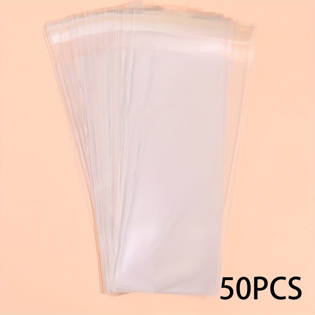 50 Bolsas Gruesas Autoadhesivas Transparentes Bolsas Temu Peru