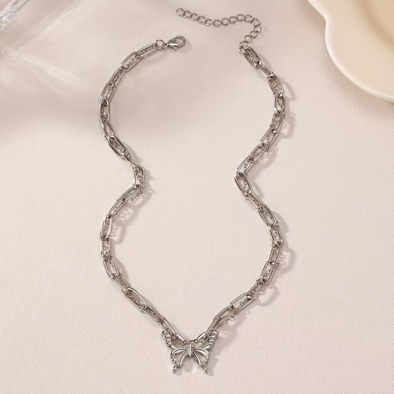 A Double-layer Stackable 18K Gold-plated Necklace