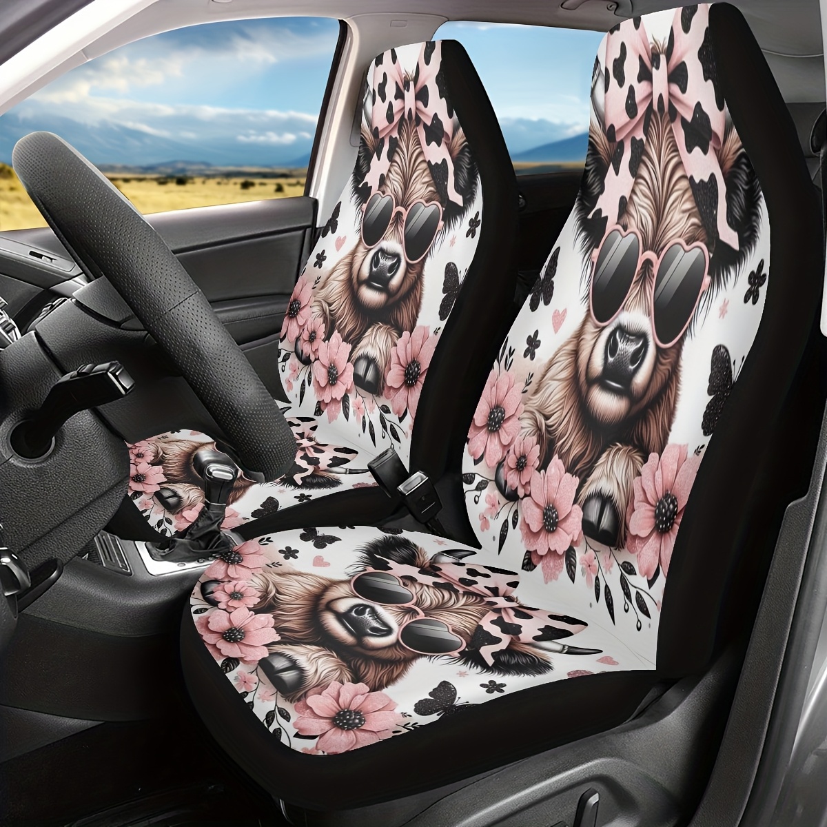 Cow Print Car Seat Covers: Stylish Protection for Your Ride