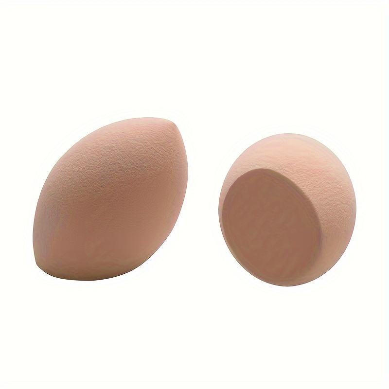 Milk Tea Diagonal Cut Makeup Sponge for Wet & Dry Use