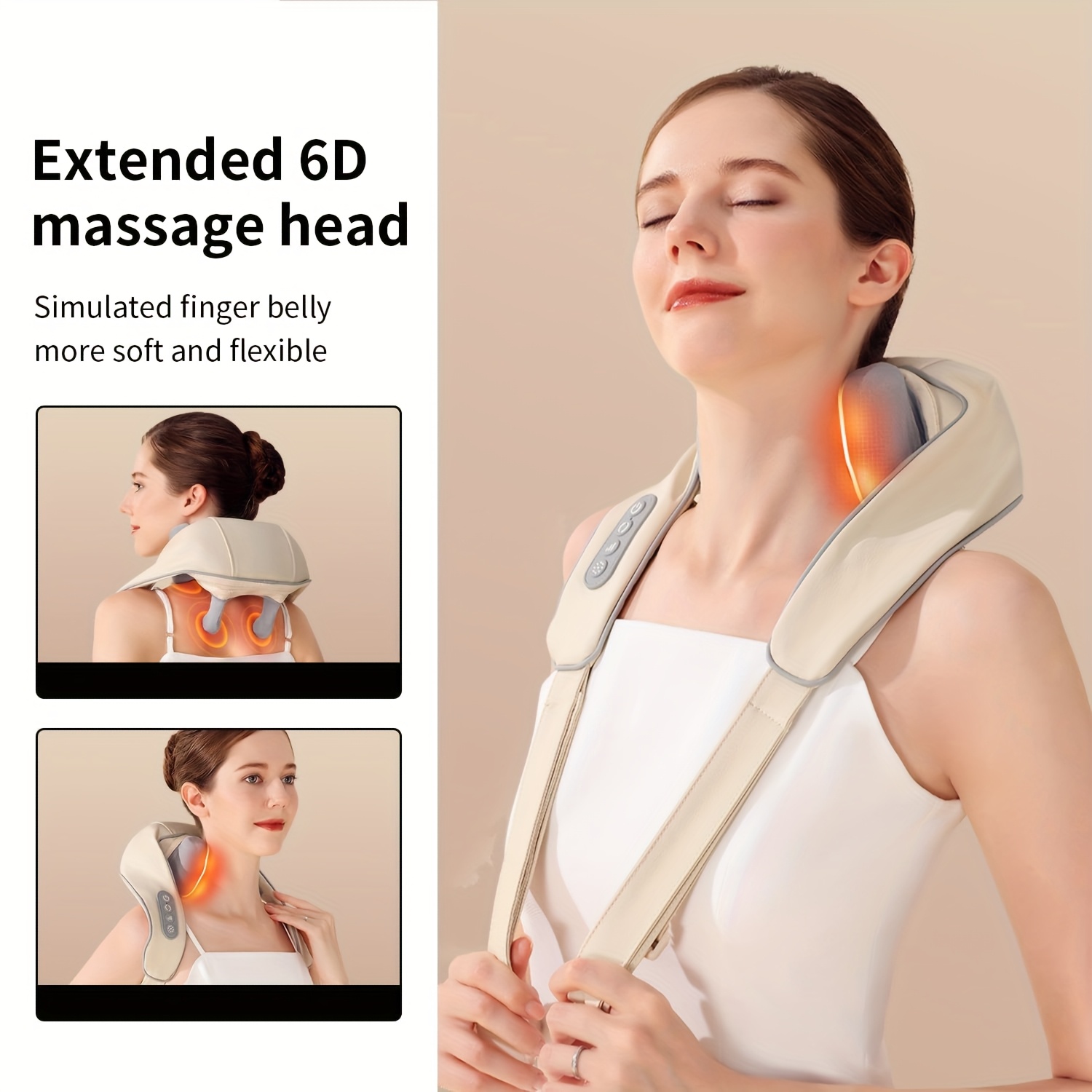 

Therapeutic And Shoulder Massager , 6d Massage, For Women, Men, , And Fathers