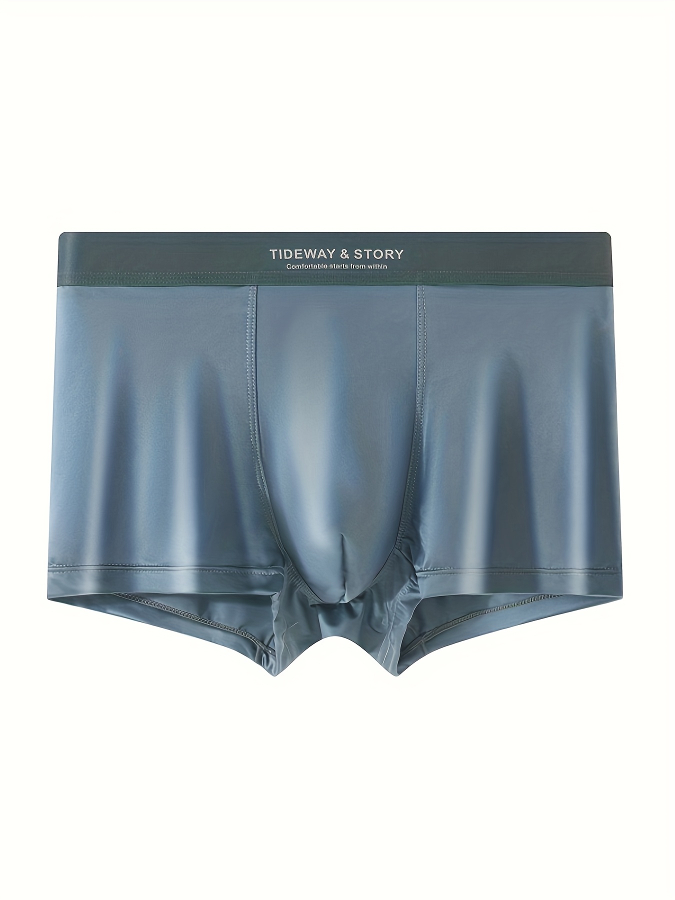 1pc sous vêtements homme en fibre soie luxe Temu Switzerland