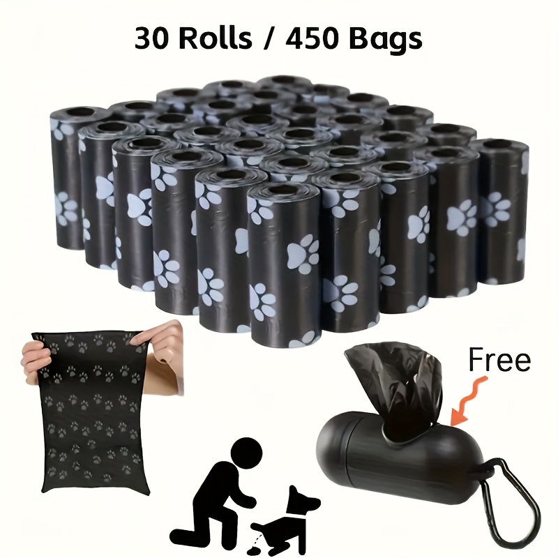 E-shop Haustierbesitzer, einkaufen Sie jetzt! Hundekotbeutel in 3 Kombinationen: 10 Rollen (150 Stück), 20 Rollen (300 Stück), 30 Rollen (450 Stück).