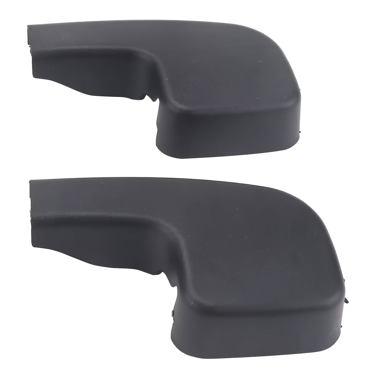 2pcs High-quality Abs Material Windshield Wiper Arm Cover, Suitable For E90/e91/e92 2004-2012 - Fashion Black-oe:61617138990