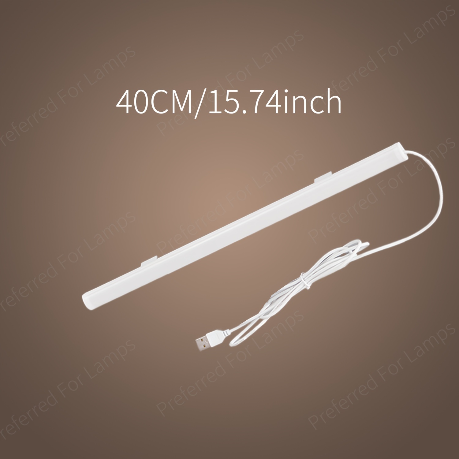 USB Plug-In LED Desk Light Bar for Kitchen & Cabinet