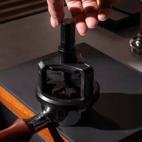 adjustable rotating wdt tool espresso stirrer distributor tool 304 stainless steel needle coffee distributor detachable coffee powder stirrer