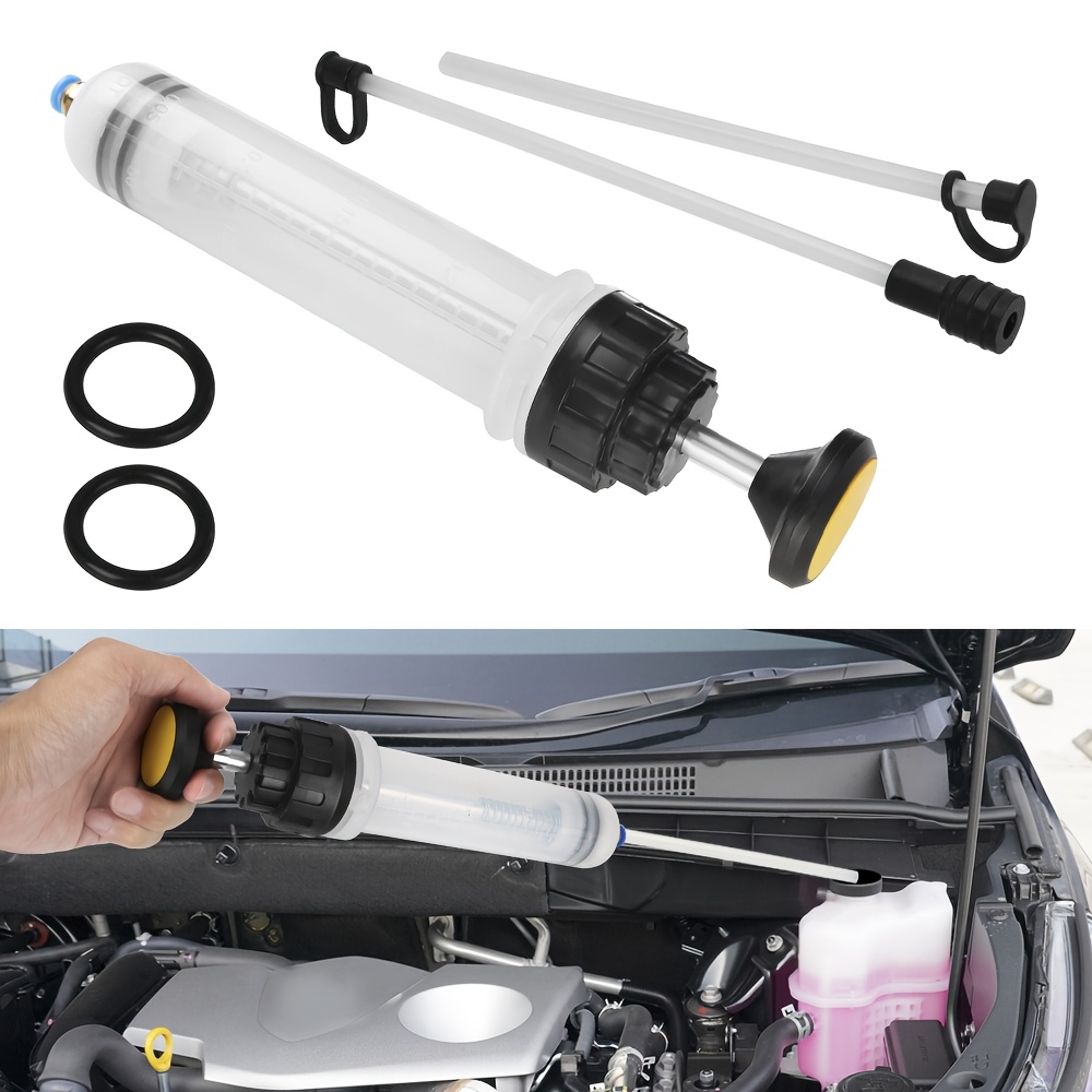 

[customer ] Car Tool Fluid Extractor Manual Oil Fluid Transfer Pump 200cc Filling Syringe Delivery Bottle Car Accessories