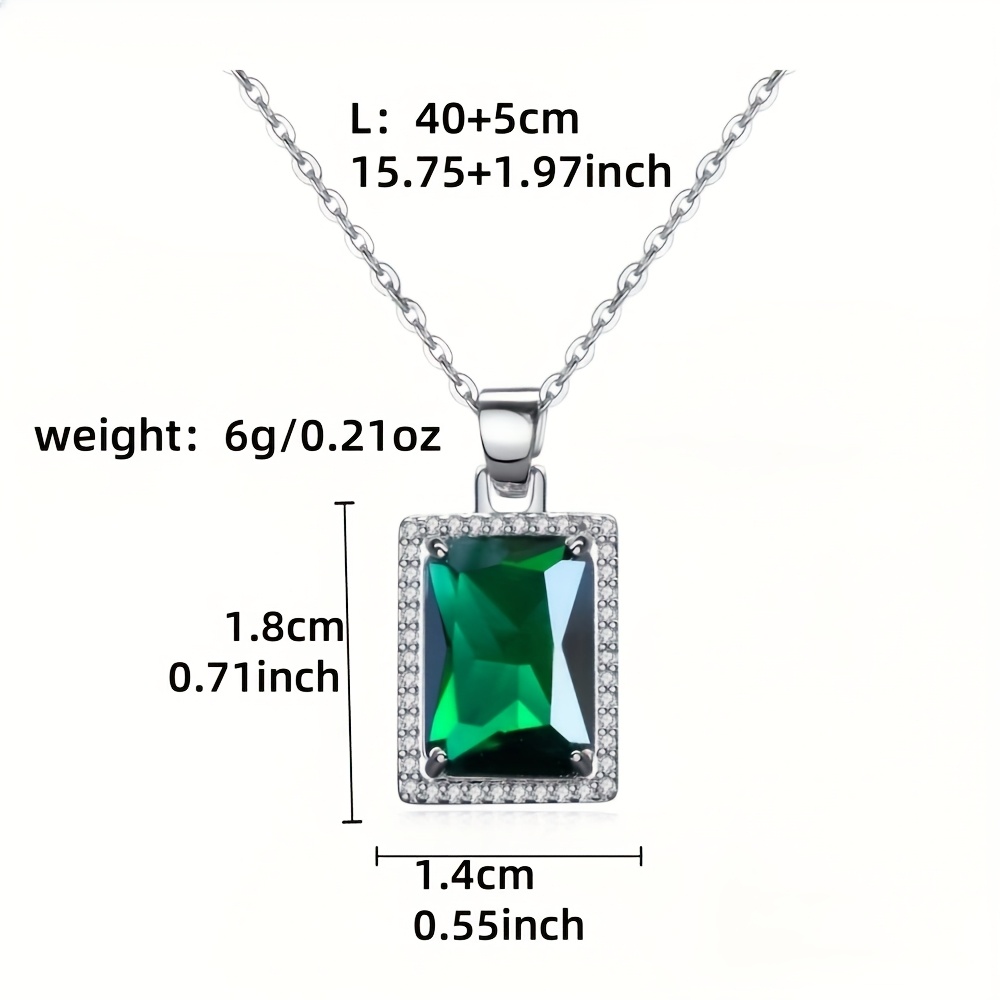 Square Necklace Family Gift Christmas Halloween
