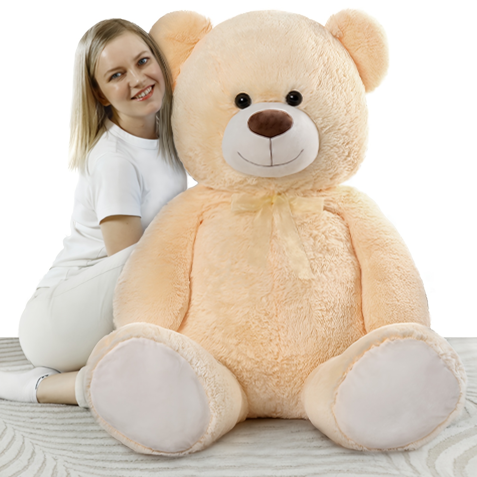 

4ft Bear, Polyester , Comforting For Toddlers, For , 's Day, Christmas,