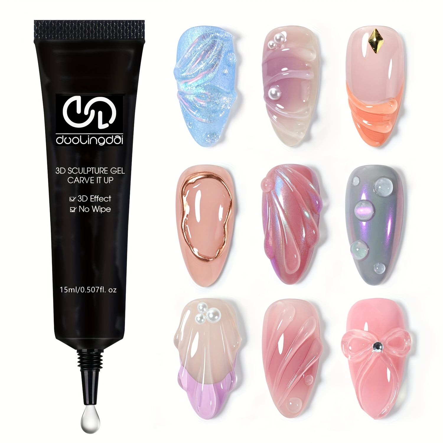 

Odorless 3d Art Gel - For Diy , Sculpting & Halloween Decorations