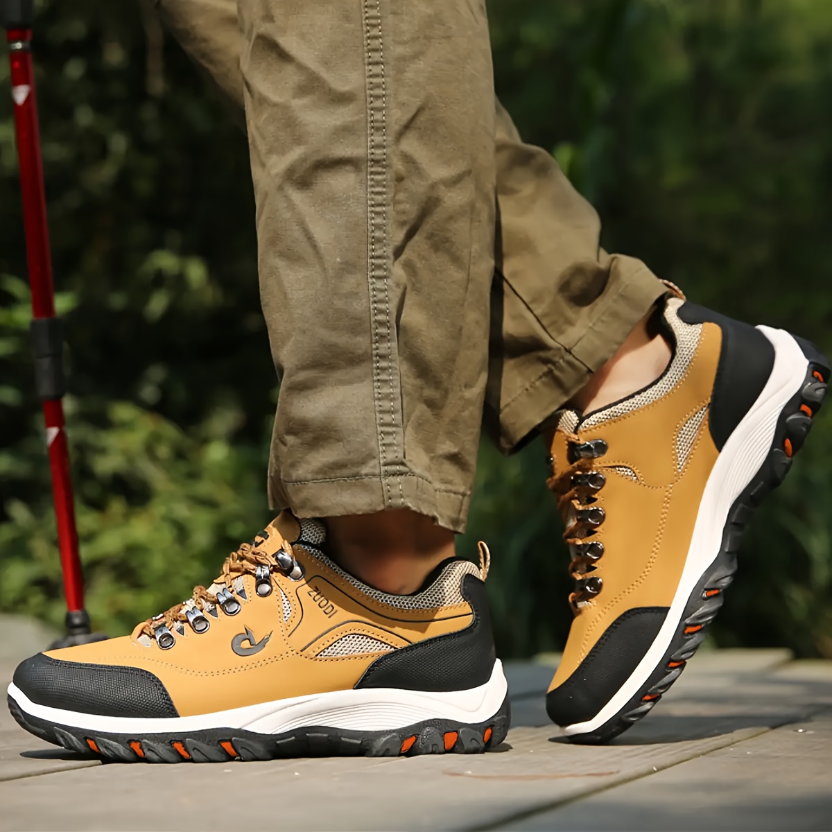 mens lightweight eva hiking boots casual outdoor footwear with