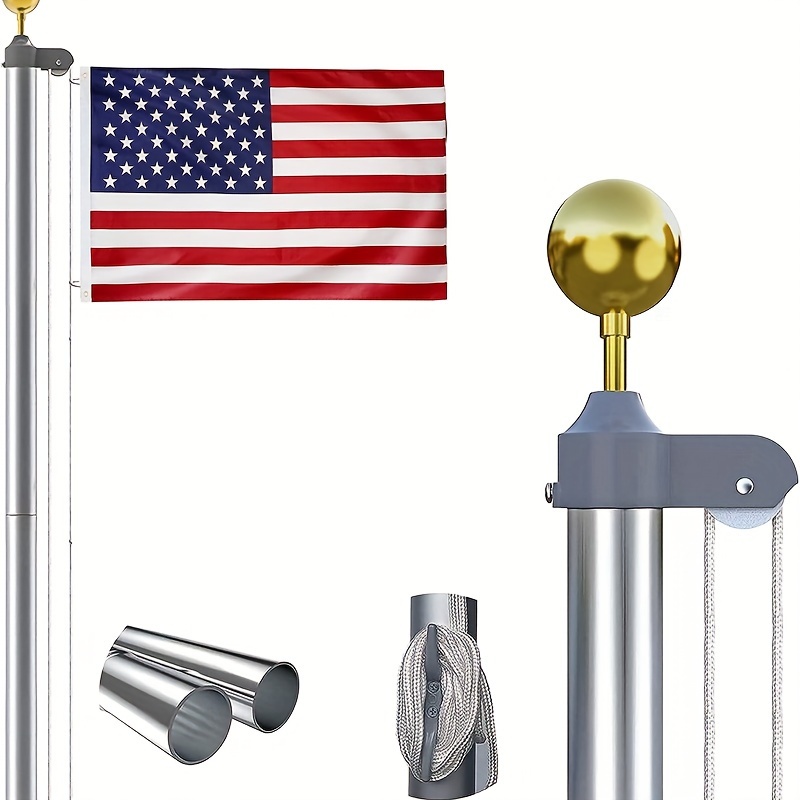 

20ft Flag Pole (silver)