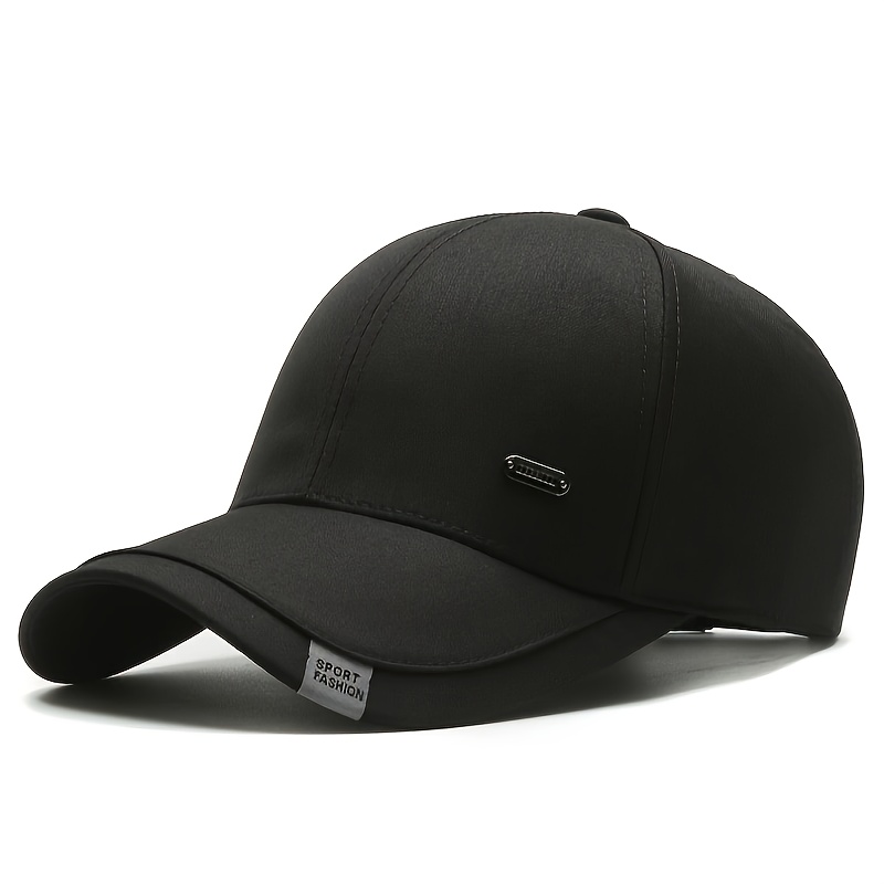 E-shop Herren- Damenmode Klassische Outdoor-Sport Baseballkappe, Winddichter Sonnenhut, Wanderkappe, Angelkappe, Business Casual Outdoor Reisehut