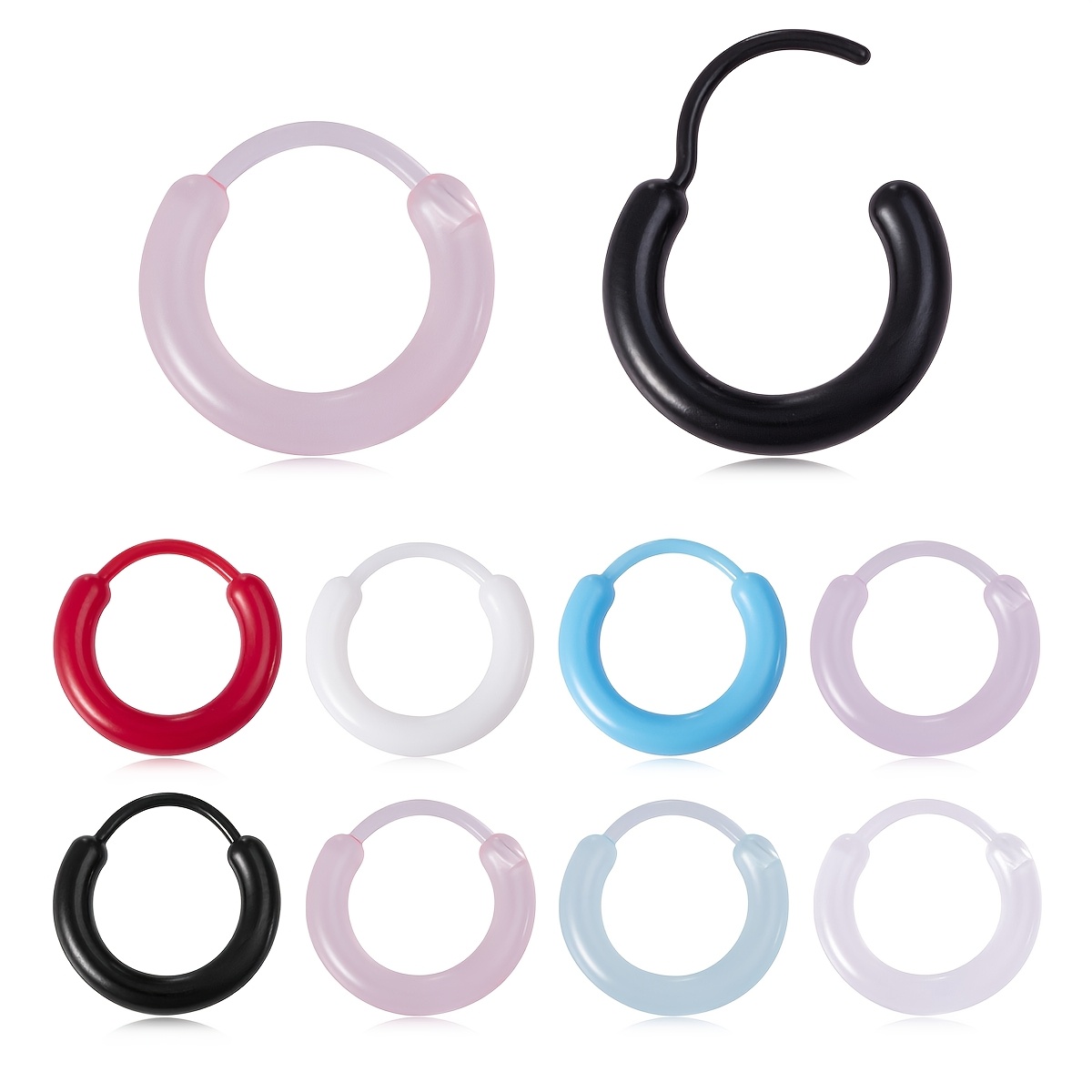 16pcs Cute Resin Rings for Daily Party Wear