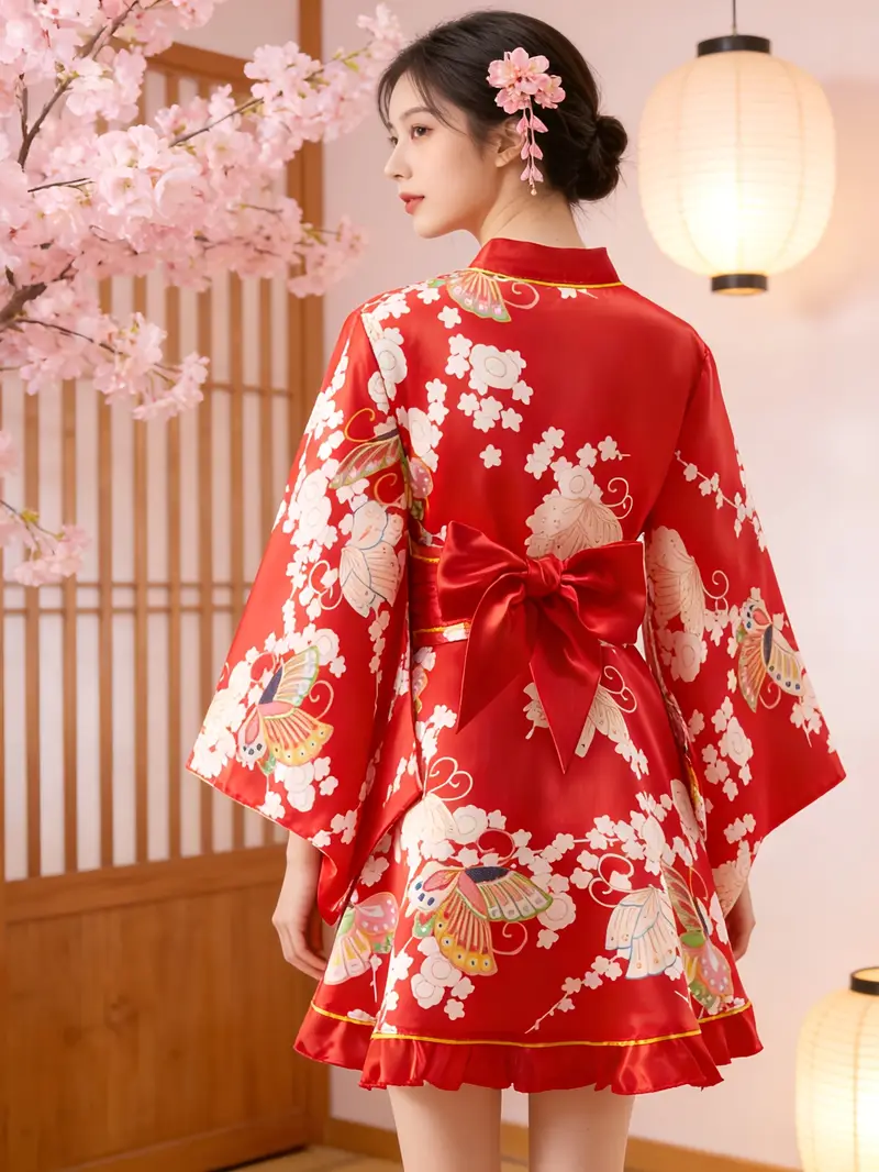 kimono robe japanese traditional yukata cosplay womens - Temu Norway kimono robe japanese traditional yukata cosplay womens - Temu Norway