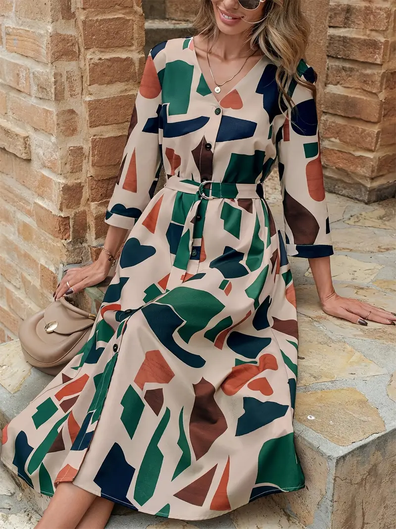 asymmetrical neck geometric midi dress Manon Asymmetric-Neck Ruched Dress