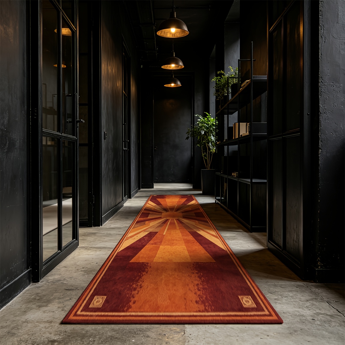 rug runner red sold on Temu United States
