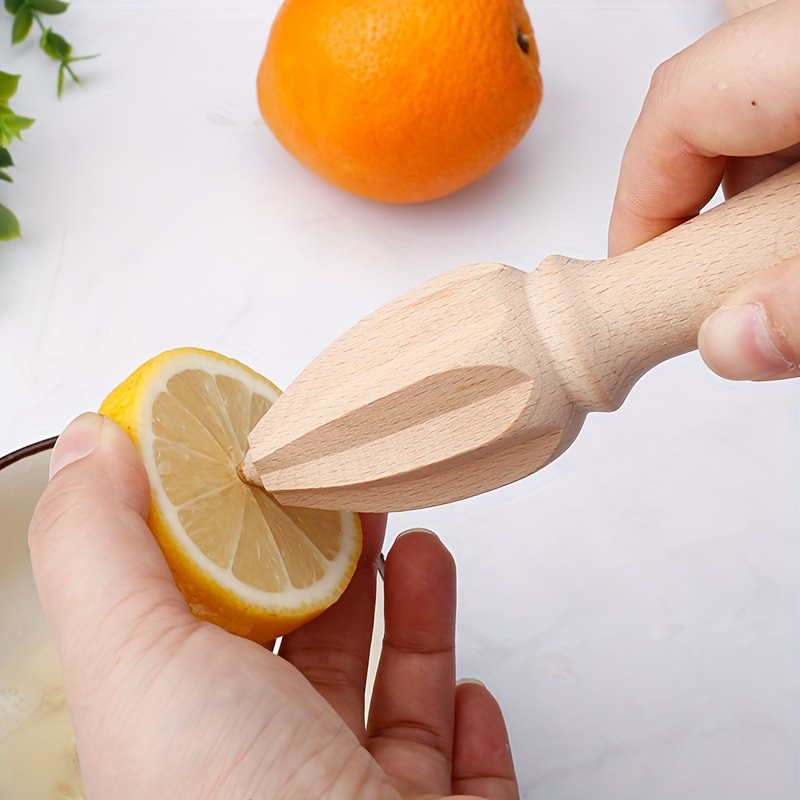 

Wooden Lemon Juicer Manual Fruit Juicer Planer