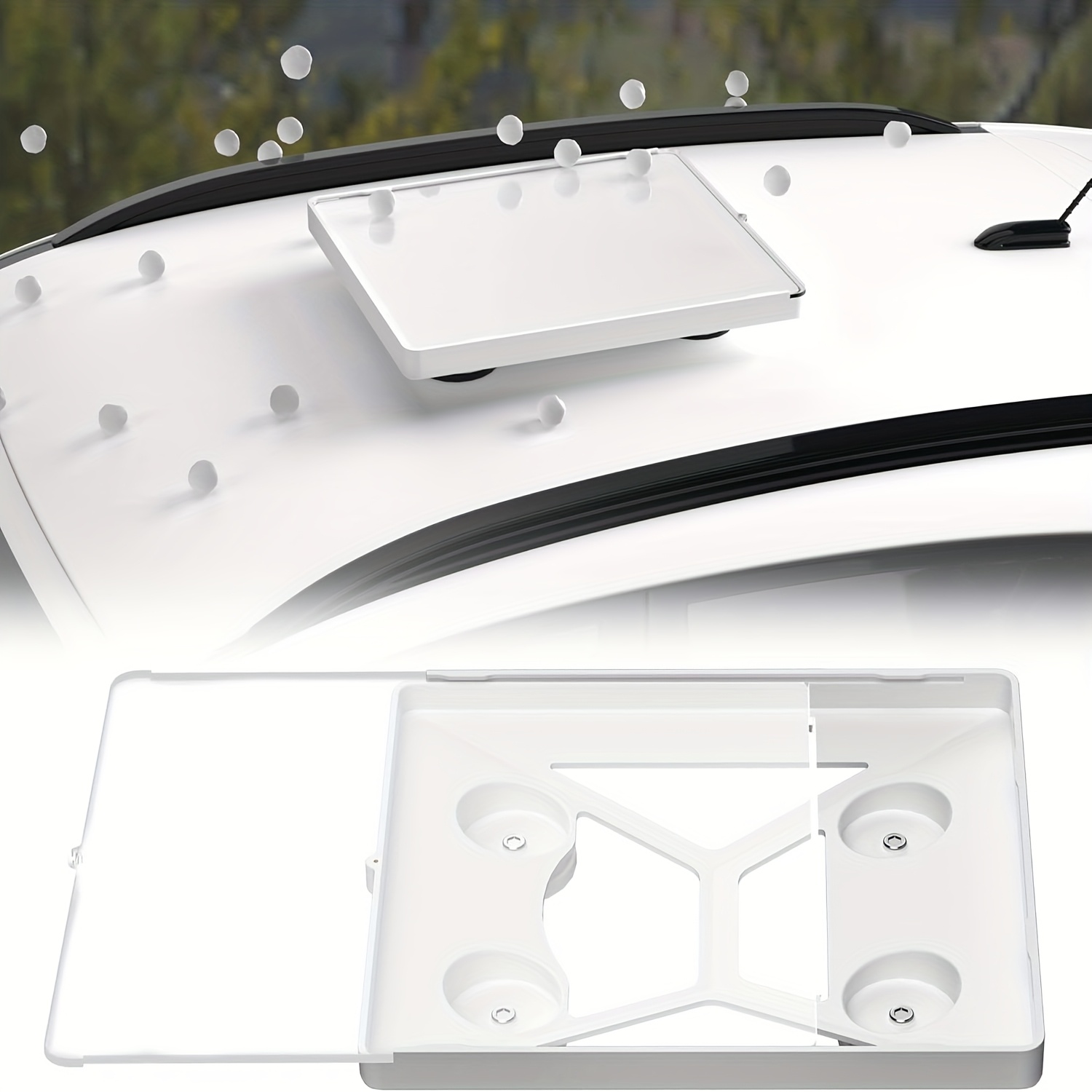 Kit de montage magnétique sur toit Starlink Mini, ensemble d'installation magnétique/ajouts idéal pour camping-cars, fourgonnettes, bateaux, yachts et camions