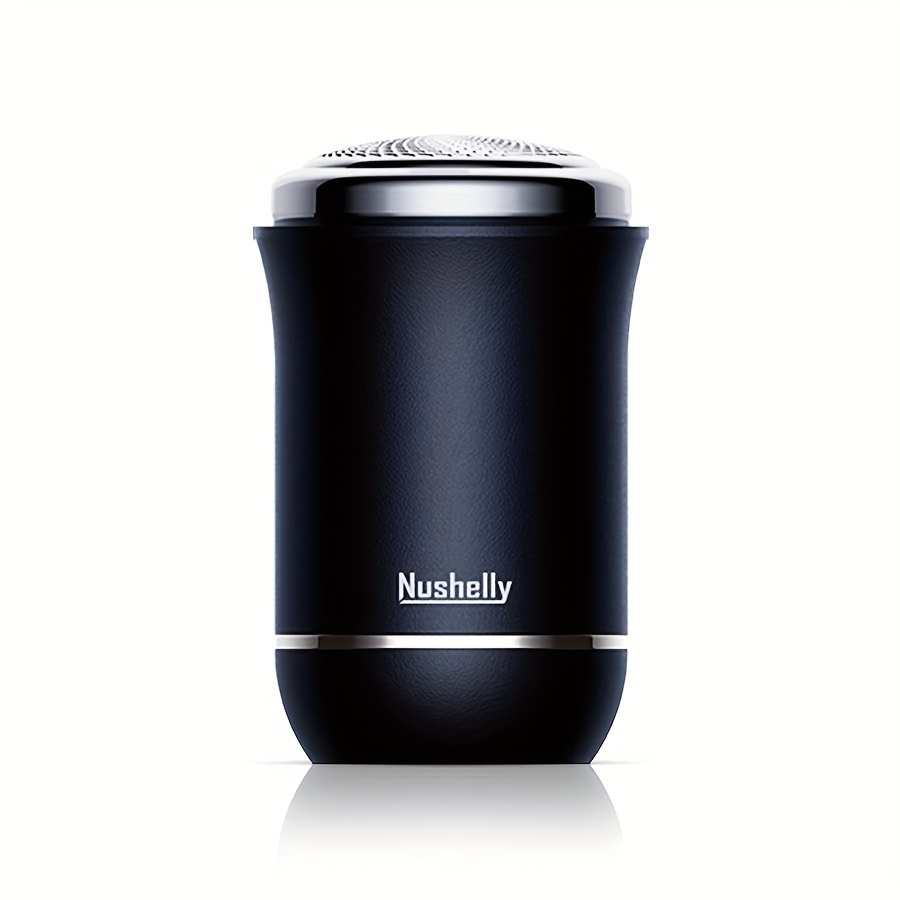 TEMU Electric Shaver For Men With Deep Shaving, Rotary Type, Electric Beard Shaver, Mini Shaver,, Washable