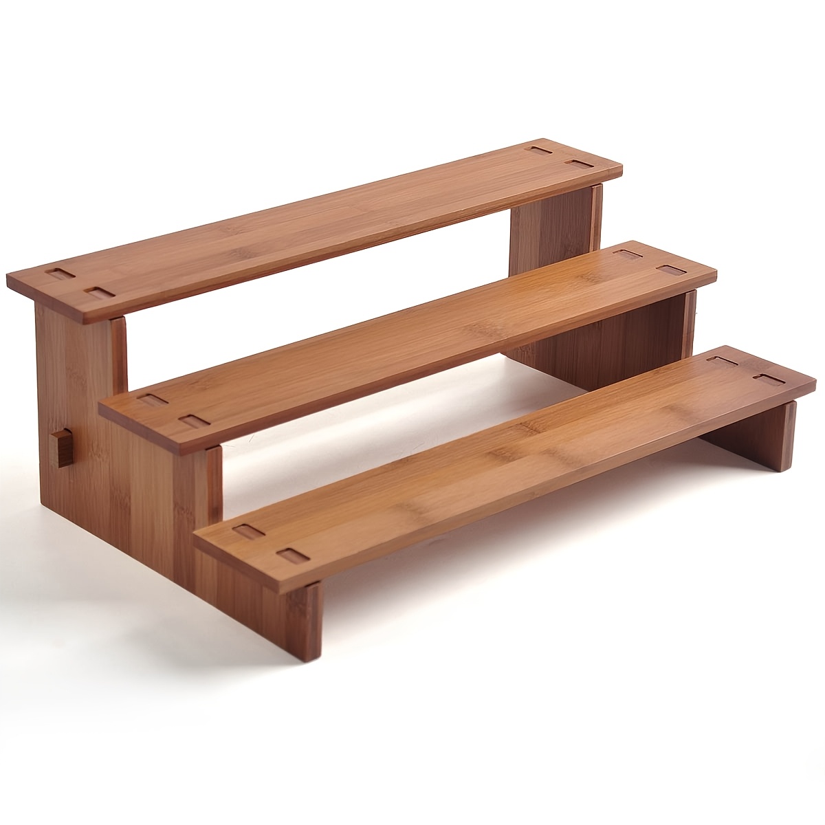 3-tier Spice Rack | 15.7in/40cm Kitchen Cabinet Organizer, Seasoning Storage Shelf, Vanity Organizer For Kitchen/cosmetics, Countertop Mounting