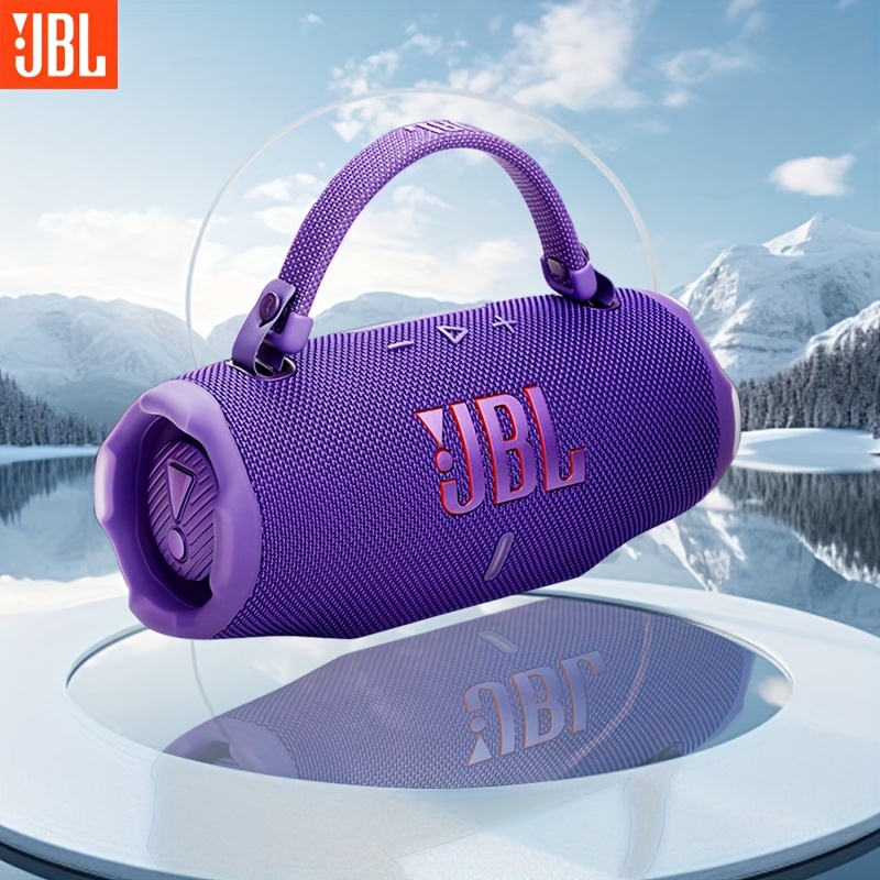 JBL CHARGE6 Music Shockwave 6Th Generation, Portable Wireless Outdoor Cycling Speaker, 24-Hour Battery Life, Detachable Carrying Bag, Enhanced Sound Effects, Dual Speakers, Multi-Device Connection, Dustproof Subwoofer Desktop Home Audio