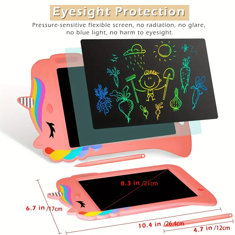 Tablette D'écriture LCD 10 Pouces, Cadeau Parfait Pour Les Adultes