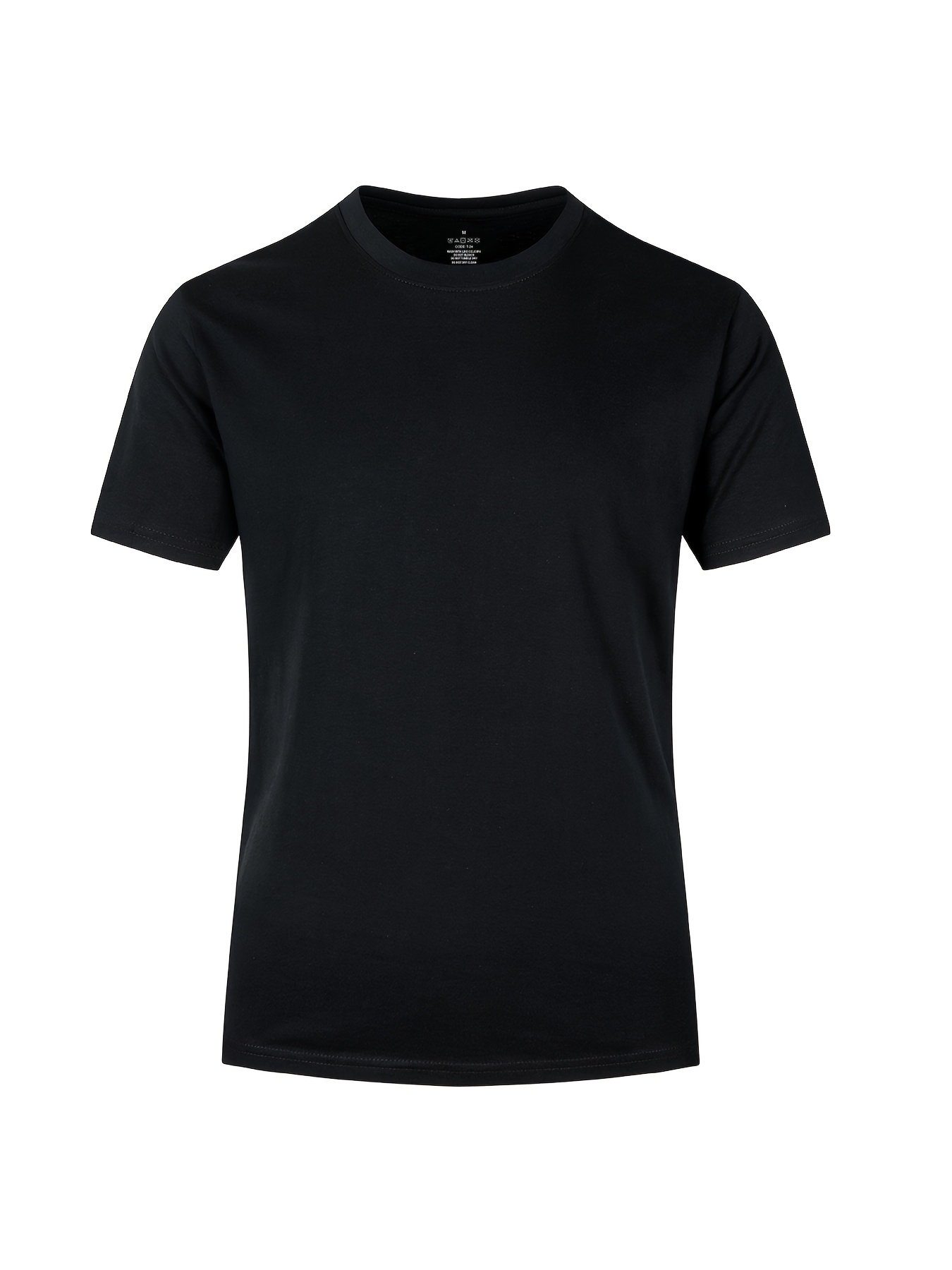 Men'S Heavyweight 150gsm Crew Neck T-Shirt - Minimalist Everyday Basic Tee, Soft Everyday Shirt for Casual & Formal Wear - Durable Everyday Essential for Men, Versatile Clothing, Simple Design, Comfortable Fit, Short Sleeve Top, Modern Wardrobe, Work Attire, Classic Style, Breathable Material, Office Professionals