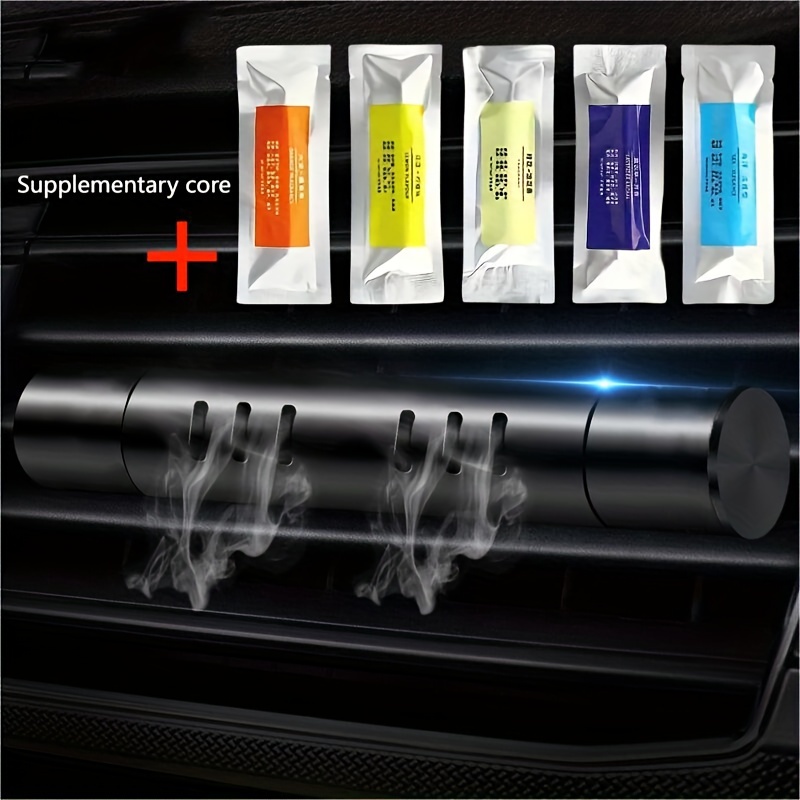 

6pcs Automobile Air Freshener, Aluminum Alloy Diffuser Air Outlet Decoration, Equipped With A Solid Aromatherapy Stick, Remove Unpleasant Odor, Long Duration, Eid Al-adha Mubarak