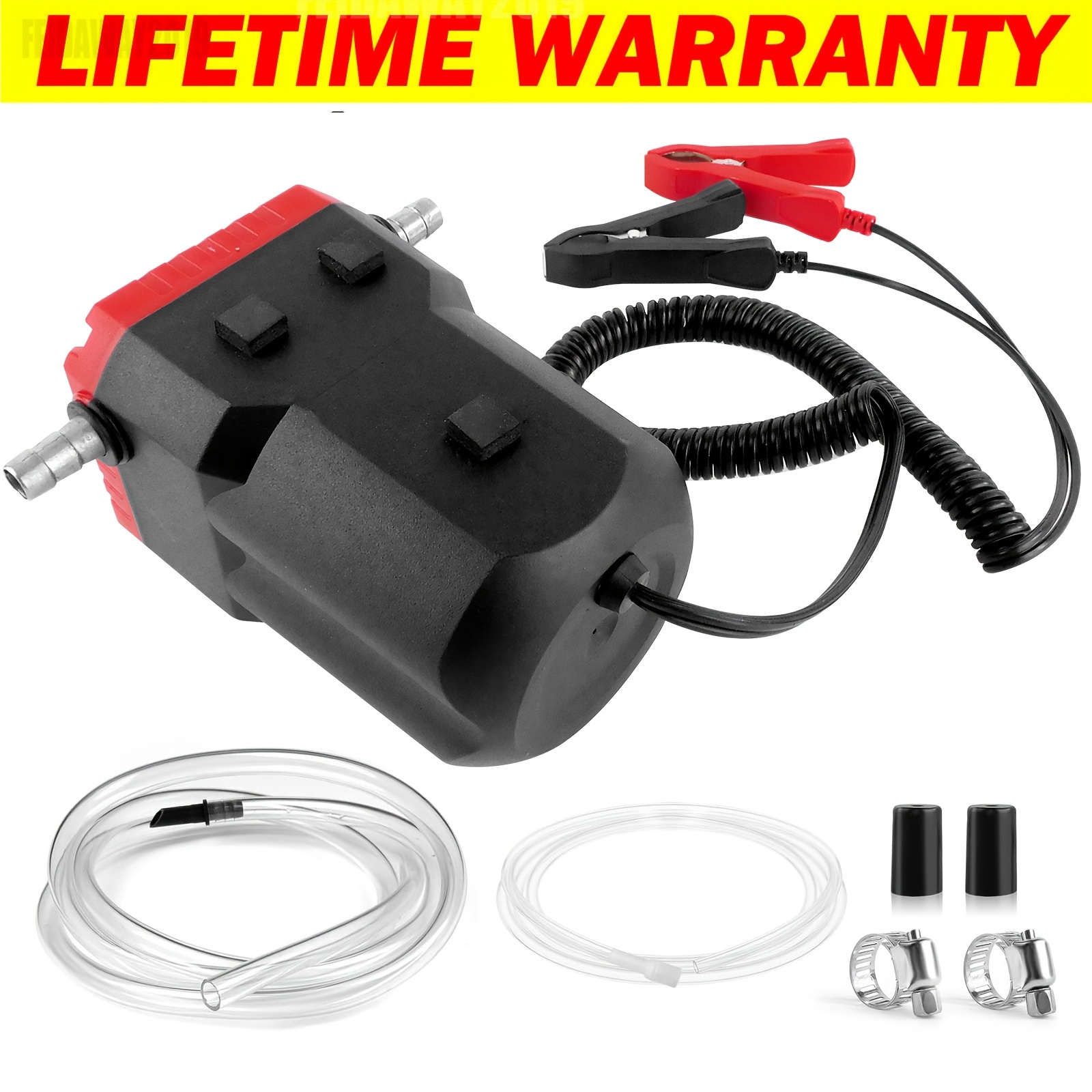 Oil Pump, Oil Extractor Pump For Car, Engine Oil Extraction Fluid Pump Extractor With Protection, Oil Suction Pump With Tubes, Electric Oil/ Fluid Extractor Pump
