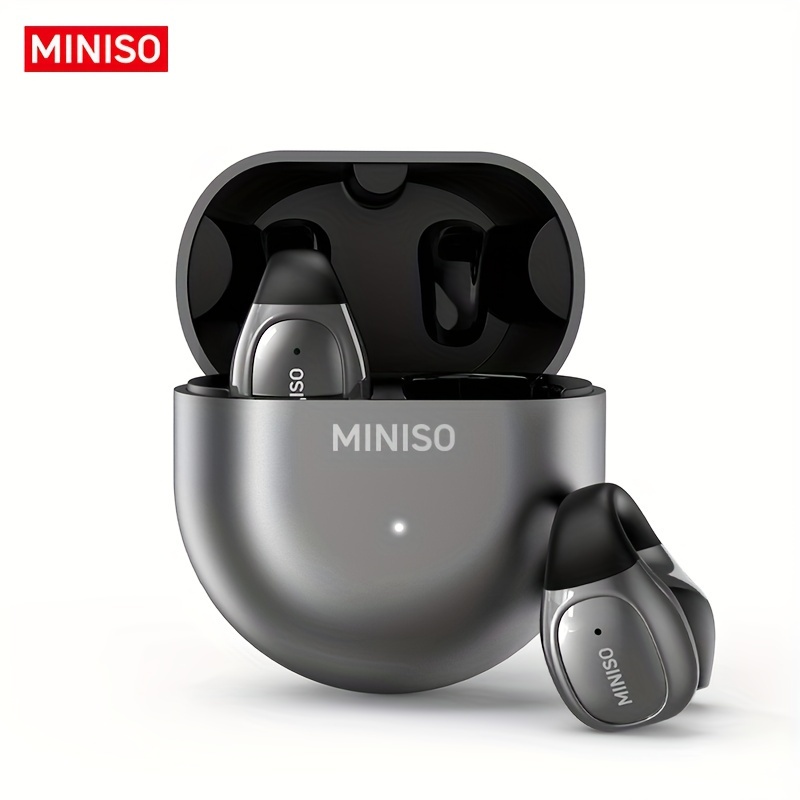 

Miniso X31 Open Ear Earphone Wireless Bone Conduction Sports Headphone V5.4 Noise 6d Headset With Mic