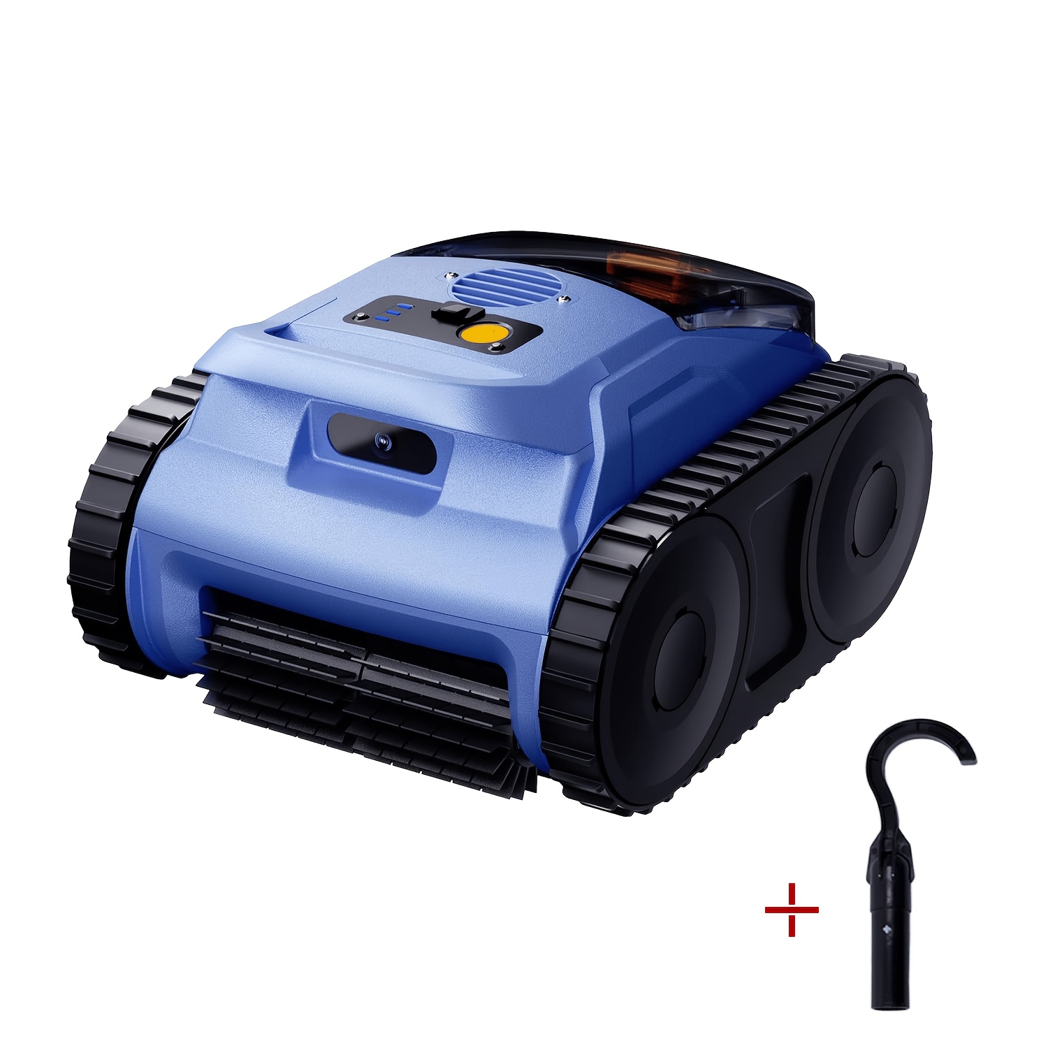 TEMU Nettoyeur de piscine robot fil Moophe, moteur balais 180W, escalade des murs et des d'eau, IPX8, pour piscines hors sol et hors sol jusqu'à 2150