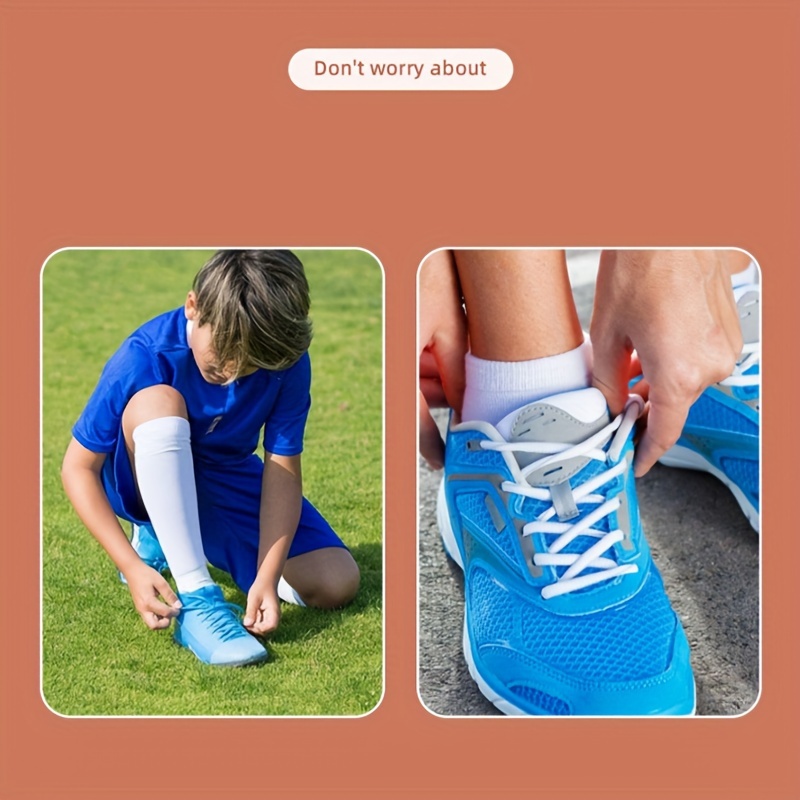 No-Tie Shoelas with Elastic Lace Replacement & Metal Buckle - Quick-On Lazy Laces for Sneakers, Boots, Sneakers - Elastic Closure, Secure Fastening - Compatible with Most Shoe Types - Ideal for Busy People, Travel, Elderly/ - (Shoes Not Included), Shoe Laces for Sneakers