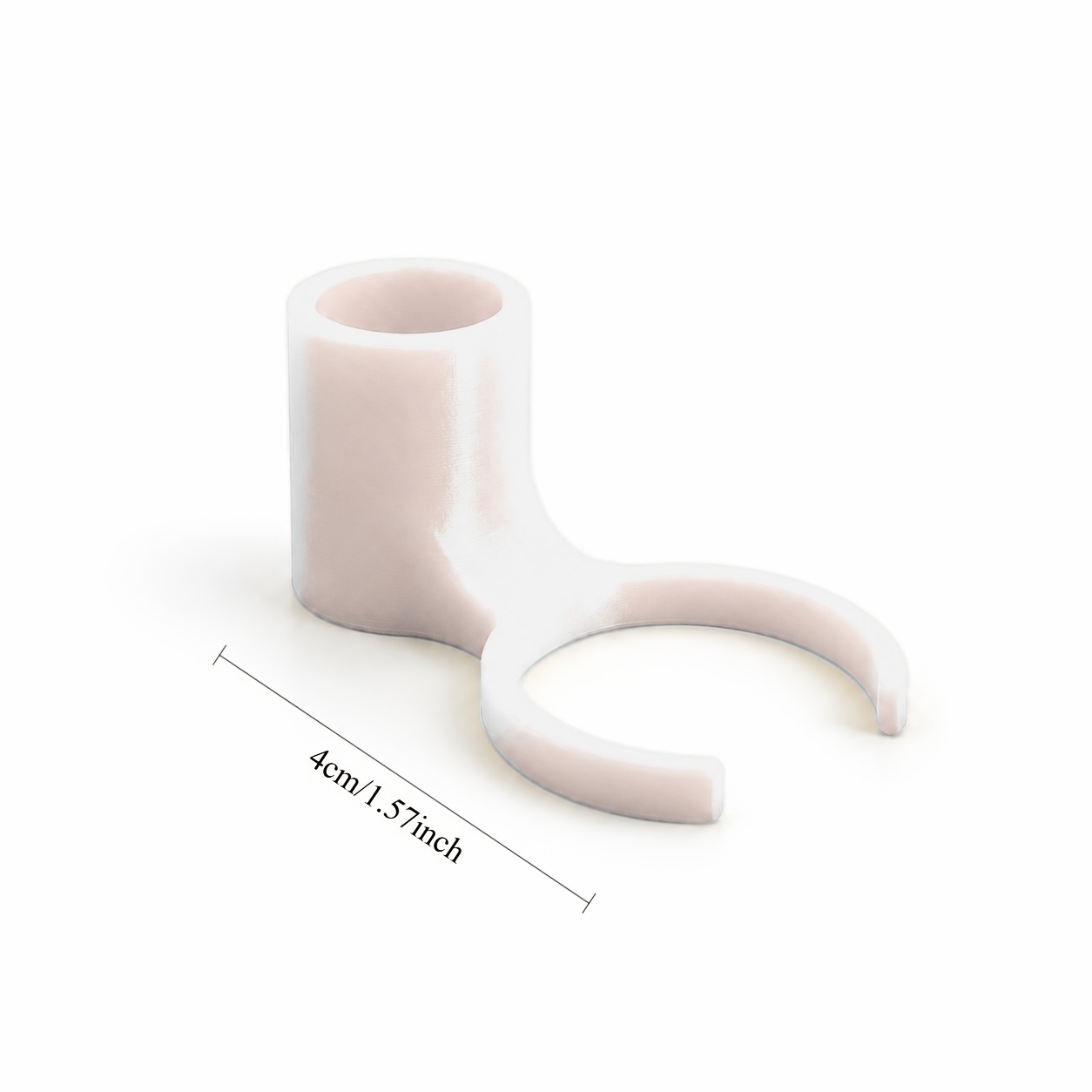 TEMU Clip soporte de jeringa para botella de jarabe, dispensador de jarabe fijo y estable, herramientas auxiliares para preparar café, leche y té,