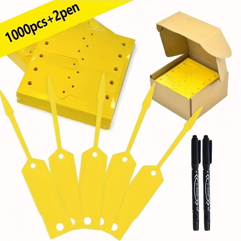 TEMU Blank Plastic Tags For Labeling Reusable Hang Tags/ Key Ring Repair Labels For Office Automotive Shop Supplies, Plastic Labels, Tags,