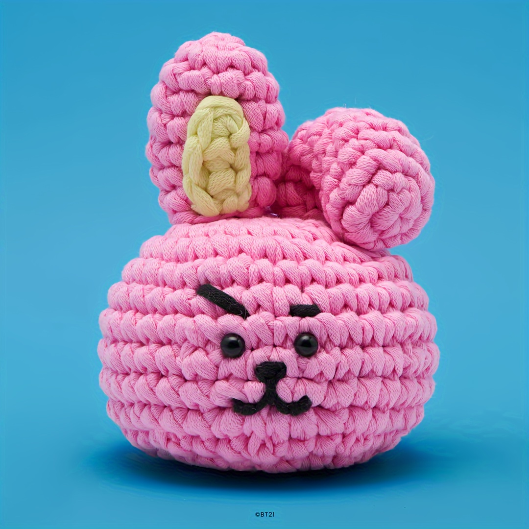 

Beginner's Easy Peasy Crochet Kit - Rabbit With Step-by-step Video Tutorial - Suitable For All Seasons