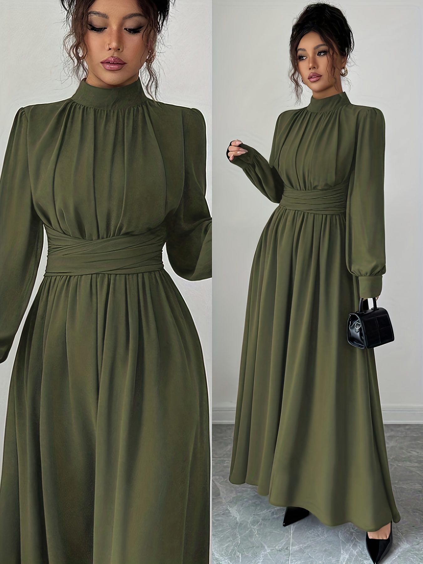 open lace back dress Amazon.com: Women's Casual Puff Long Sleeve Dress Vintage Mock Neck Pleated  Tie Waist A Line Short Mini Dress (Small,Black) : Clothing, Shoes & Jewelry main image 0