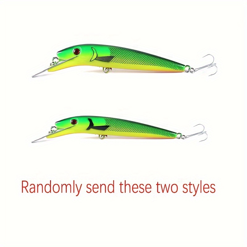 Big Minnow Fishing Lure Hard Artificial Plastic Bait - Temu United