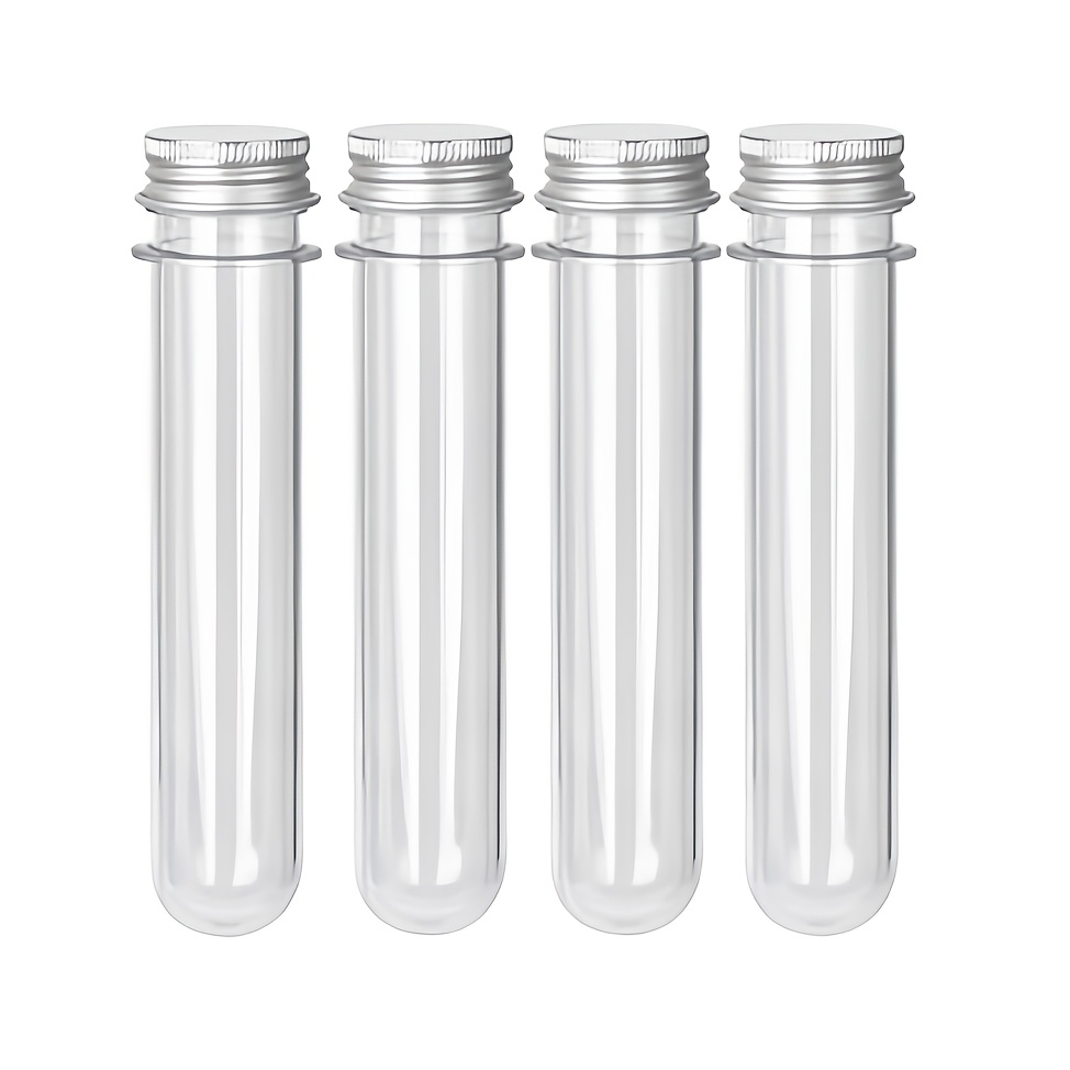 4pcs Test Tube Dice Storage, (without Dice), Game Additions Storage Easy To Carry And Classification