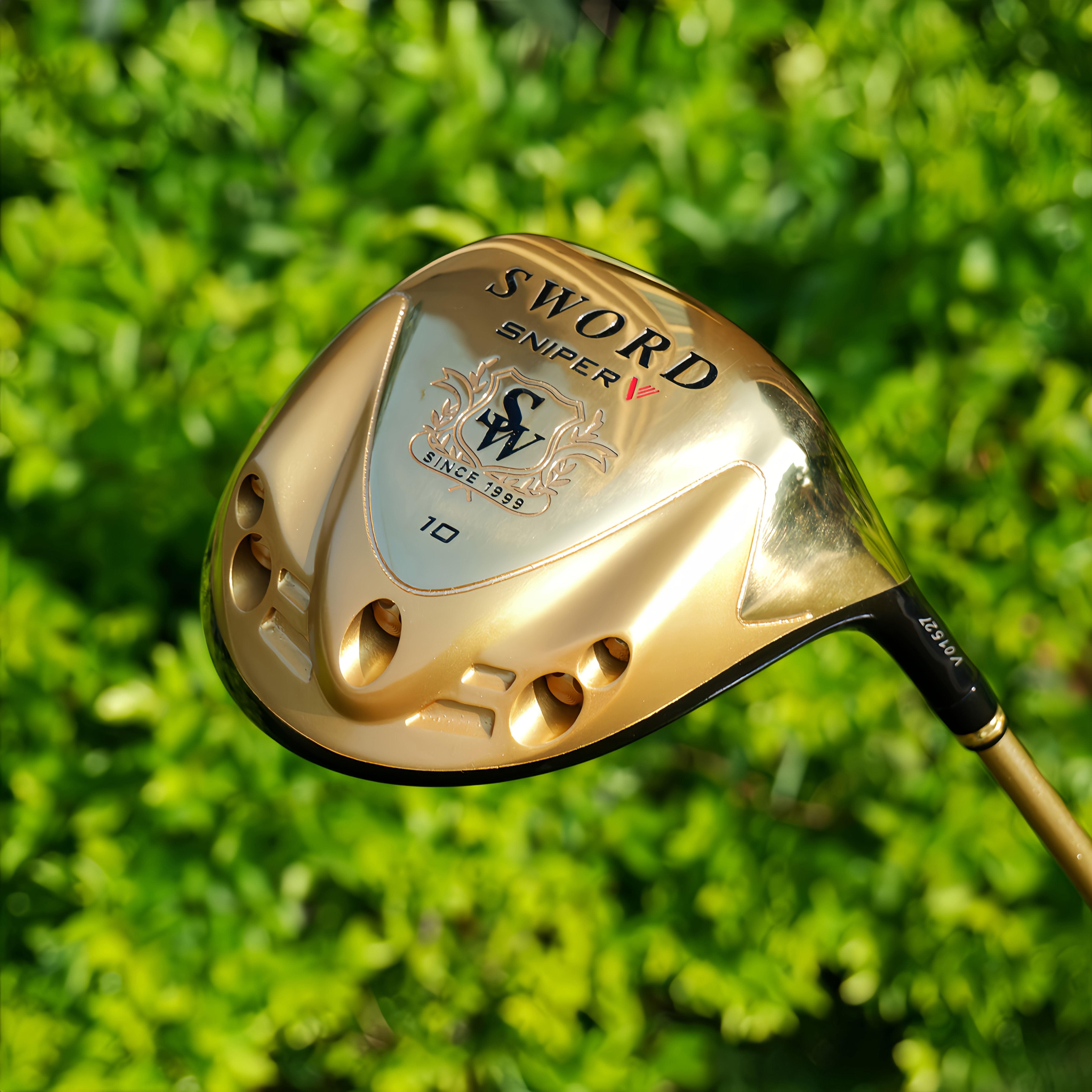 1pc sword golf driver with a titanium alloy head and low   design to     reduce   and enhance ball speed and distance features an ultra thin face a large  