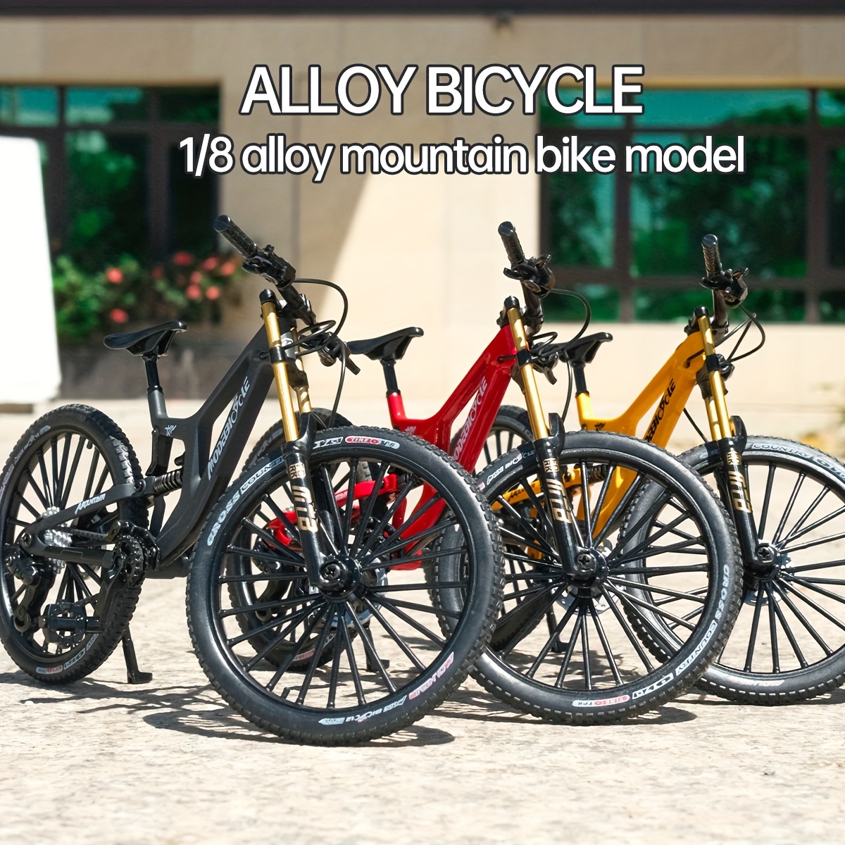 bicicleta montaña 1:6 aleación fundida presión Temu Colombia