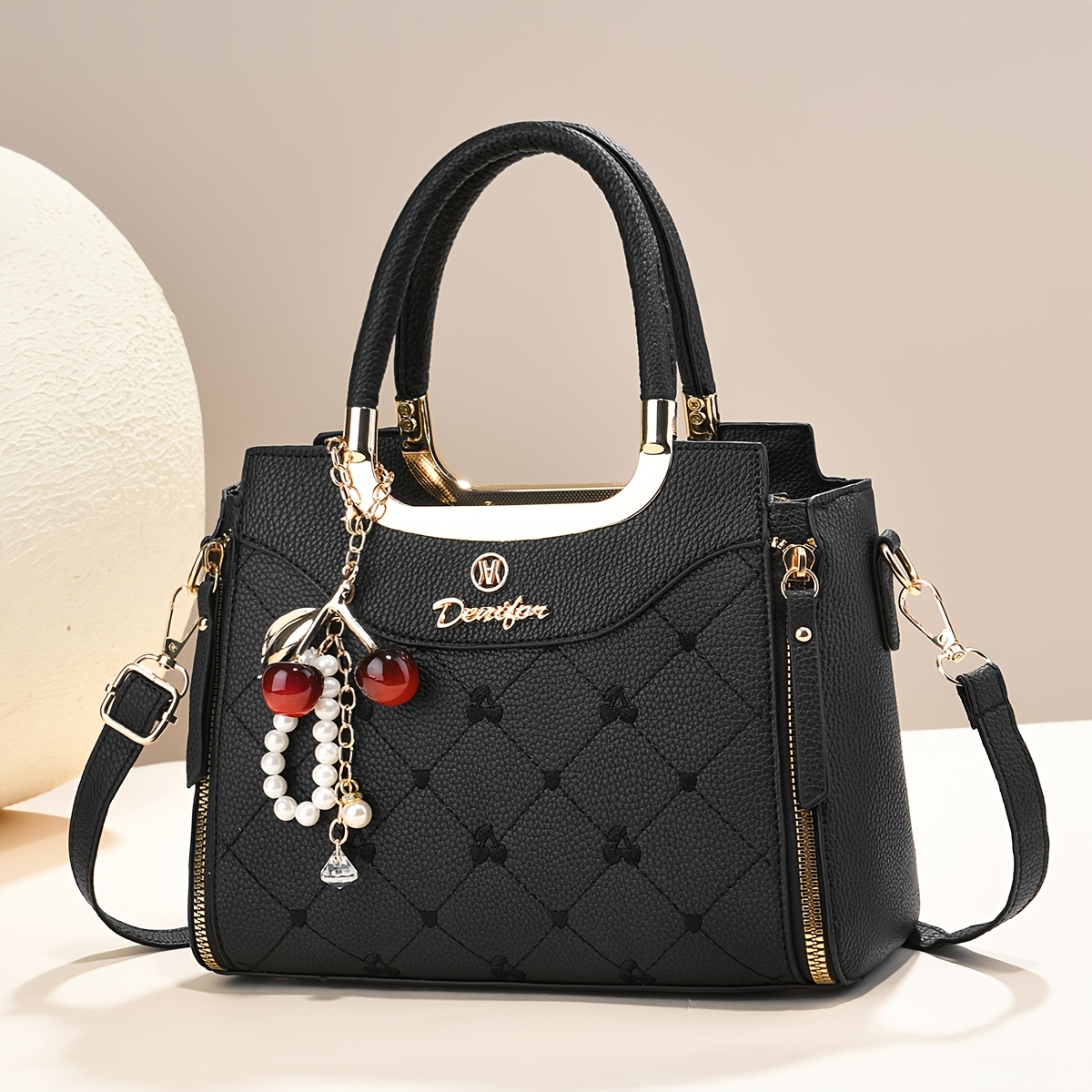 TEMU Women's Handbag, Shoulder Bag, Commuter Bag, Small Clutch, , , Lightweight, Exquisite, 2026 Trendy And Stylish For , Crossbody Bag