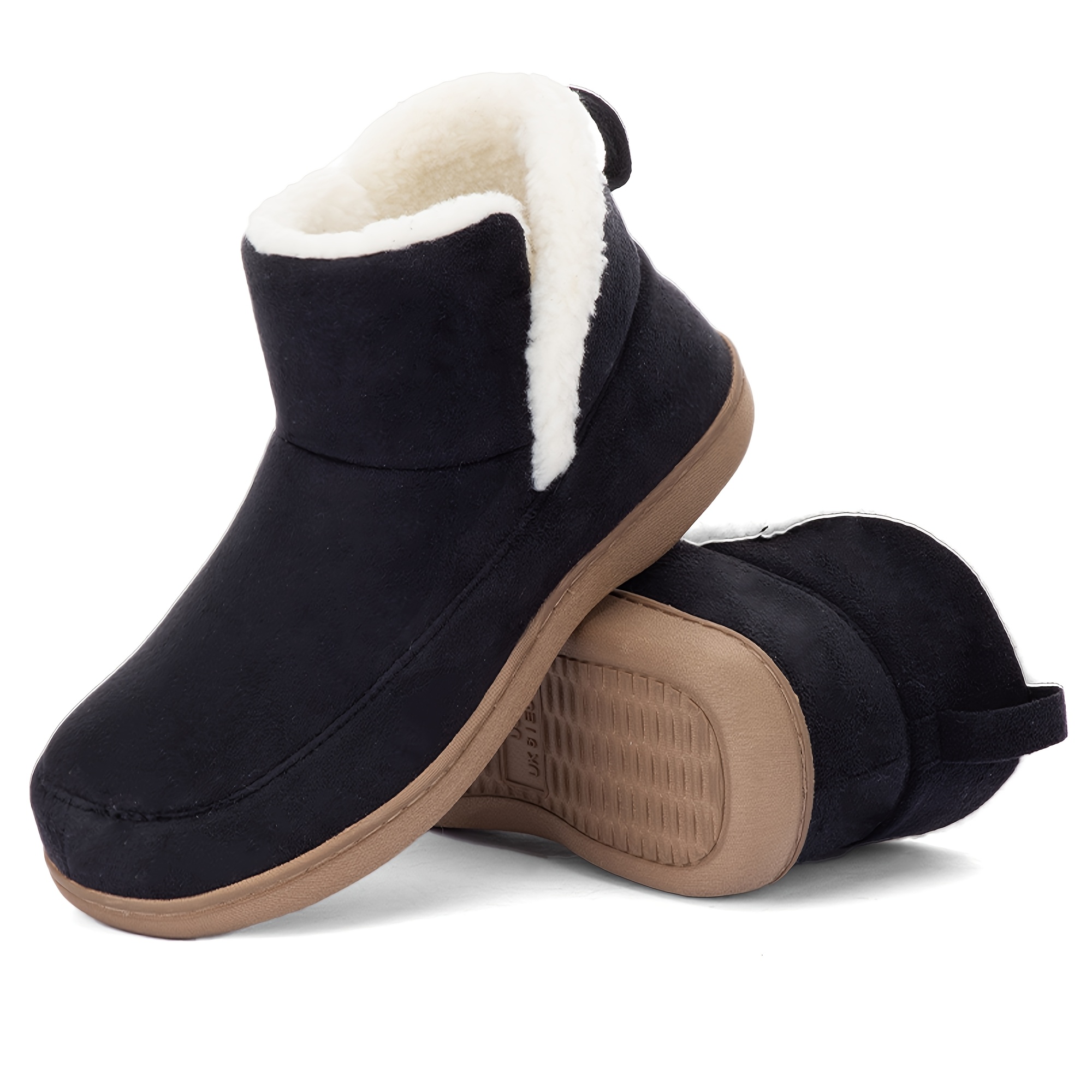   womens ankle boot slippers lined with       for indoor and outdoor use holiday gift shoes women shoes Product details 0