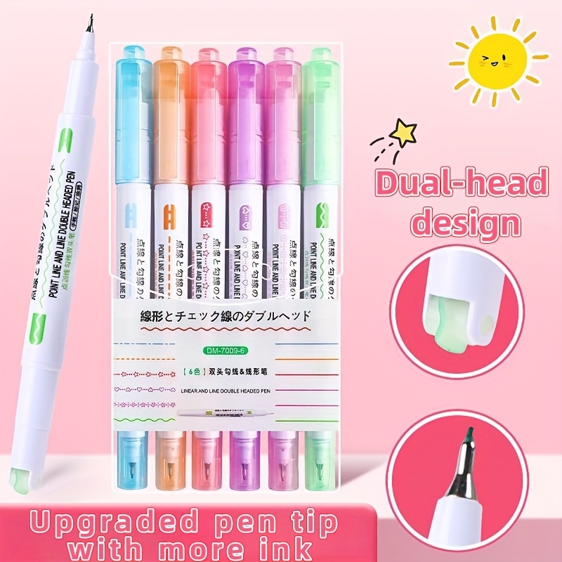 flower shaped outline pen curved pen   curved floral pen   roller lace pen special pen for hand copied newspaper