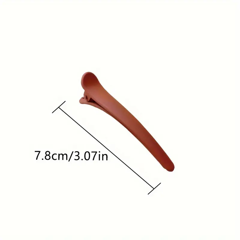 7 piece set basic hair clips for women plastic matte duckbill hairpins sweet and casual hair accessories tools photo props ideal gift Product details 1