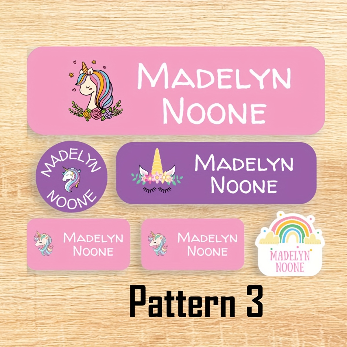 Custom Waterproof Daycare Labels - Dishwasher Safe Stickers - Name Stickers - School Supply - Name Labels for Clothing Tags -Clothing Labels Custom Daycare Labels | Labels | School Supply Stickers | Waterproof Labels | Personalized Name Labels |